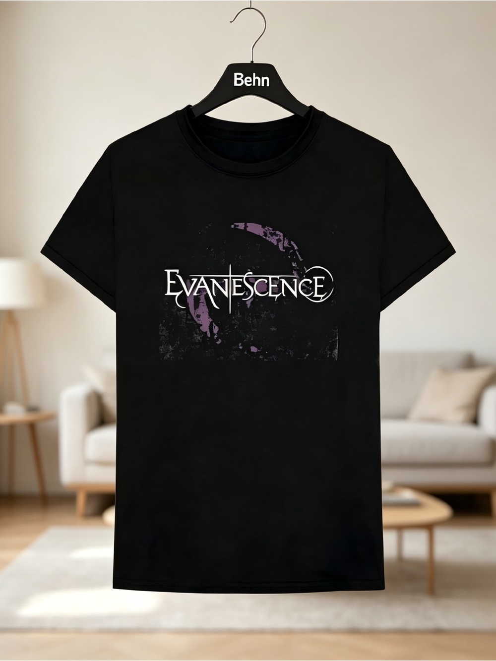 Evanescence Distressed Logo Womens Mens T-shirt Unisex